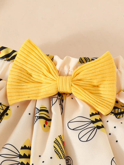 Children's Little Lady Bee-Themed 3-Piece Set