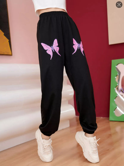 Butterfly Casual Sweatpants