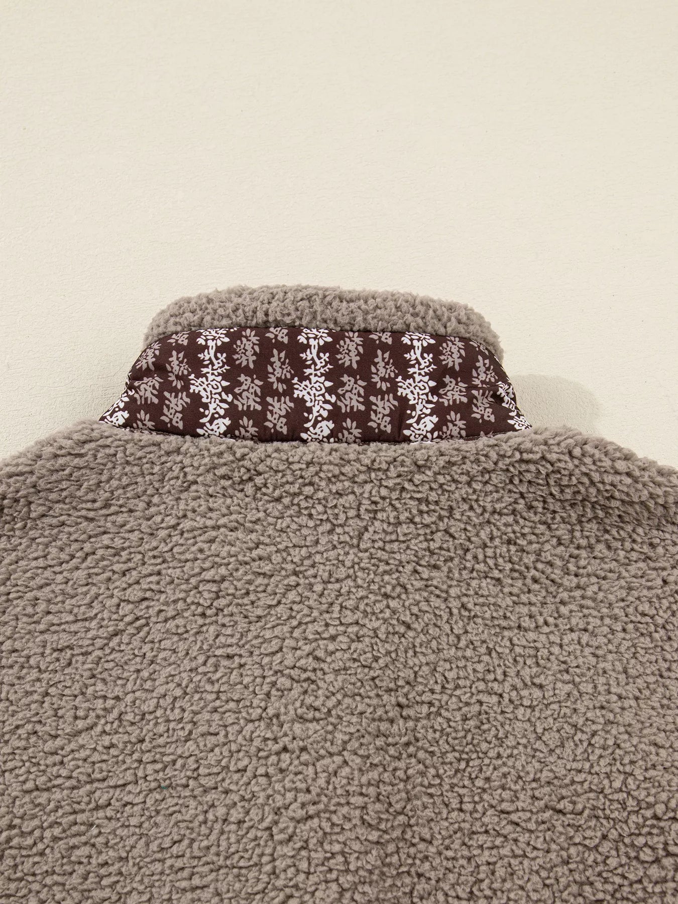 Side Bows Sherpa Fleece Vest