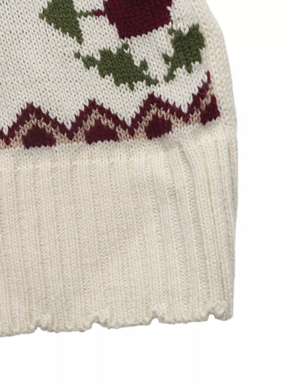 Cable Knit Turtleneck Sweater