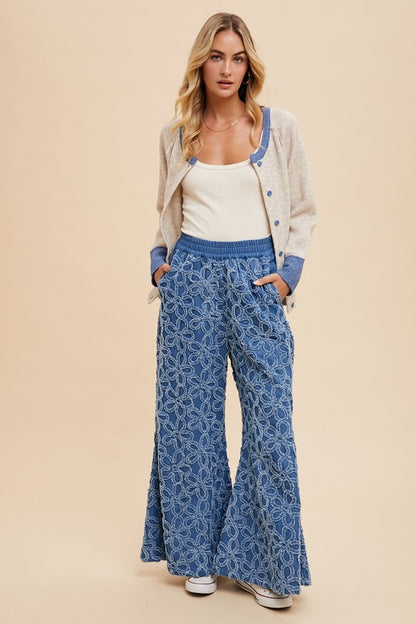 Back To School Sweater - Annie Wear Contrast Trim Button Down Raglan Sleeve Cardigan