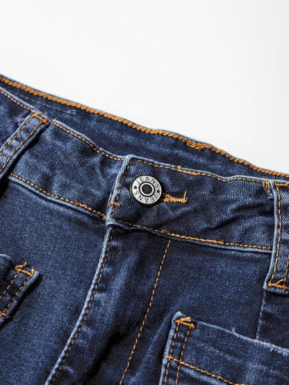 Patch Pocket Shift Jeans