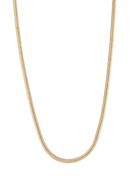 Modern shell detachable stacked beaded necklace