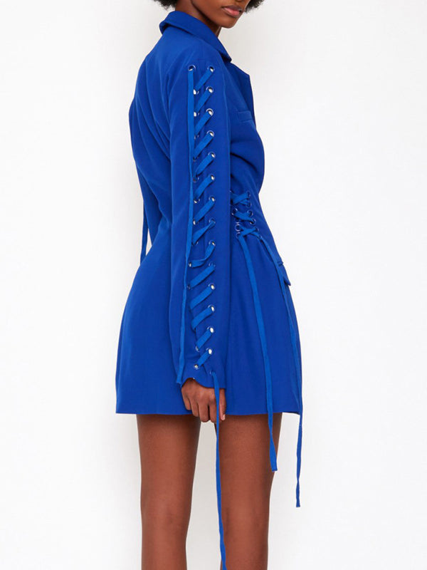 Women's Professional Blazer Jacket Long Sleeve Business Casual Outerwear