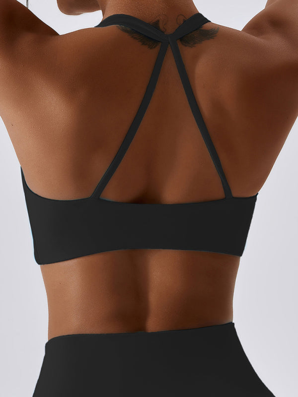 Women's Knotted Suspenders Sports Tight Vest