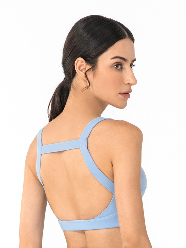Women's Anti-Hunchback Posture Correction Sports Bra with Chest Pad